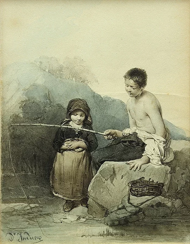 Giovani pescatori